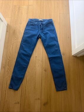 Maje blue high-waist skinny jeans